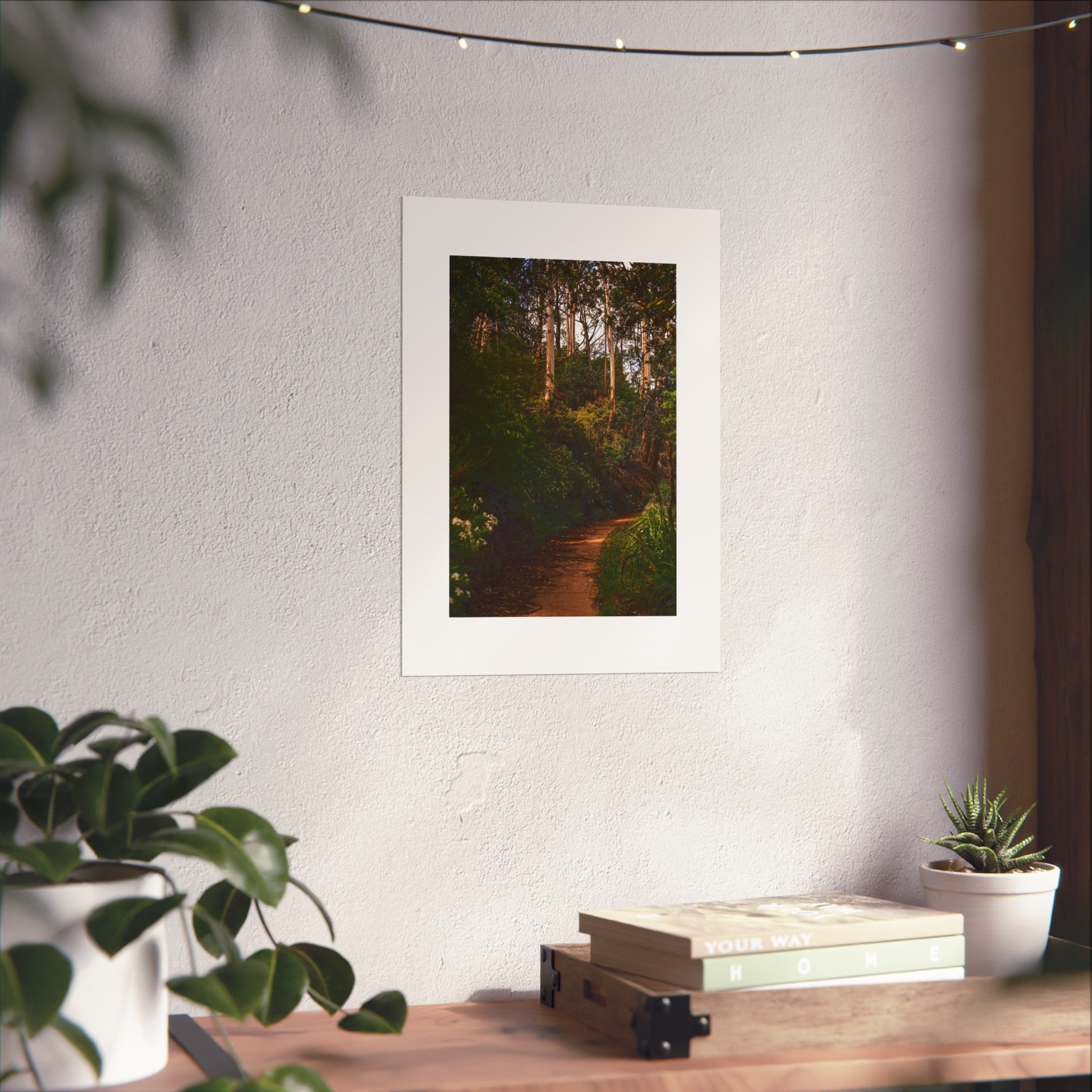 Forest Path Fine Art Poster - Blue Mountains Trail Photography