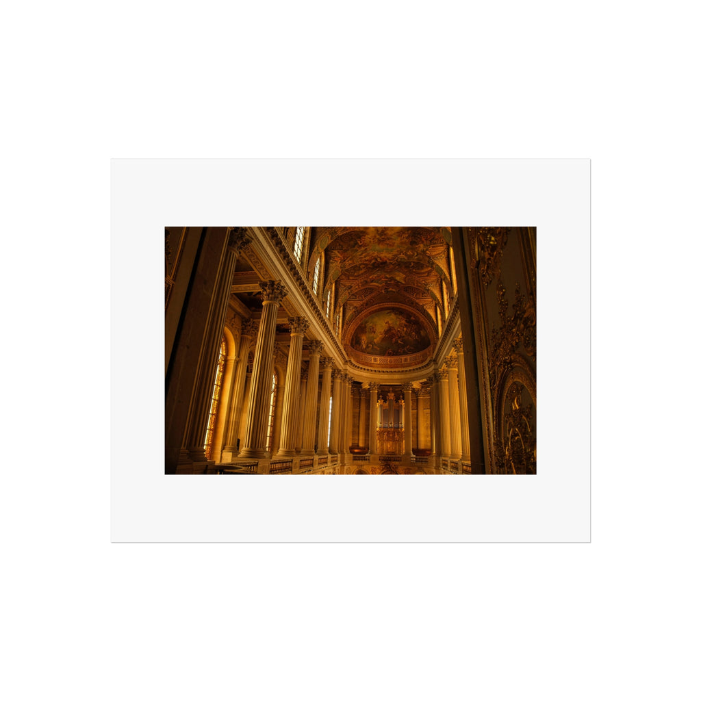 Palace Chapel Fine Art Print - Versailles Architecture Photography
