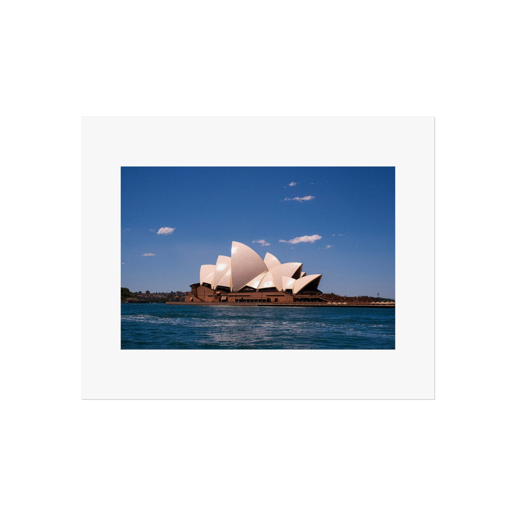 Sydney Opera House Fine Art Poster – Scenic Australia Wall Print