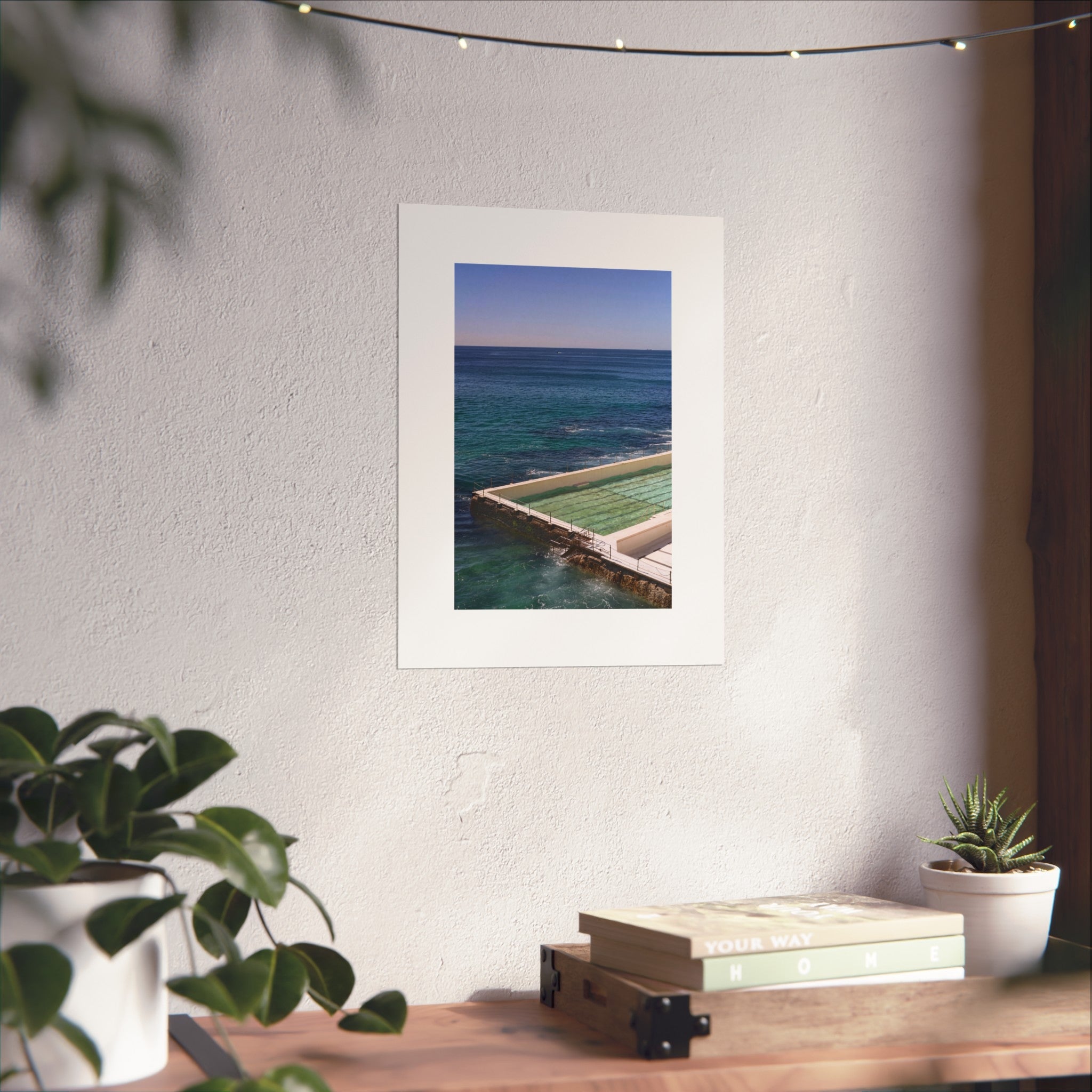 Ocean Pool Fine Art Print - Coastal Swimming Pool Photography