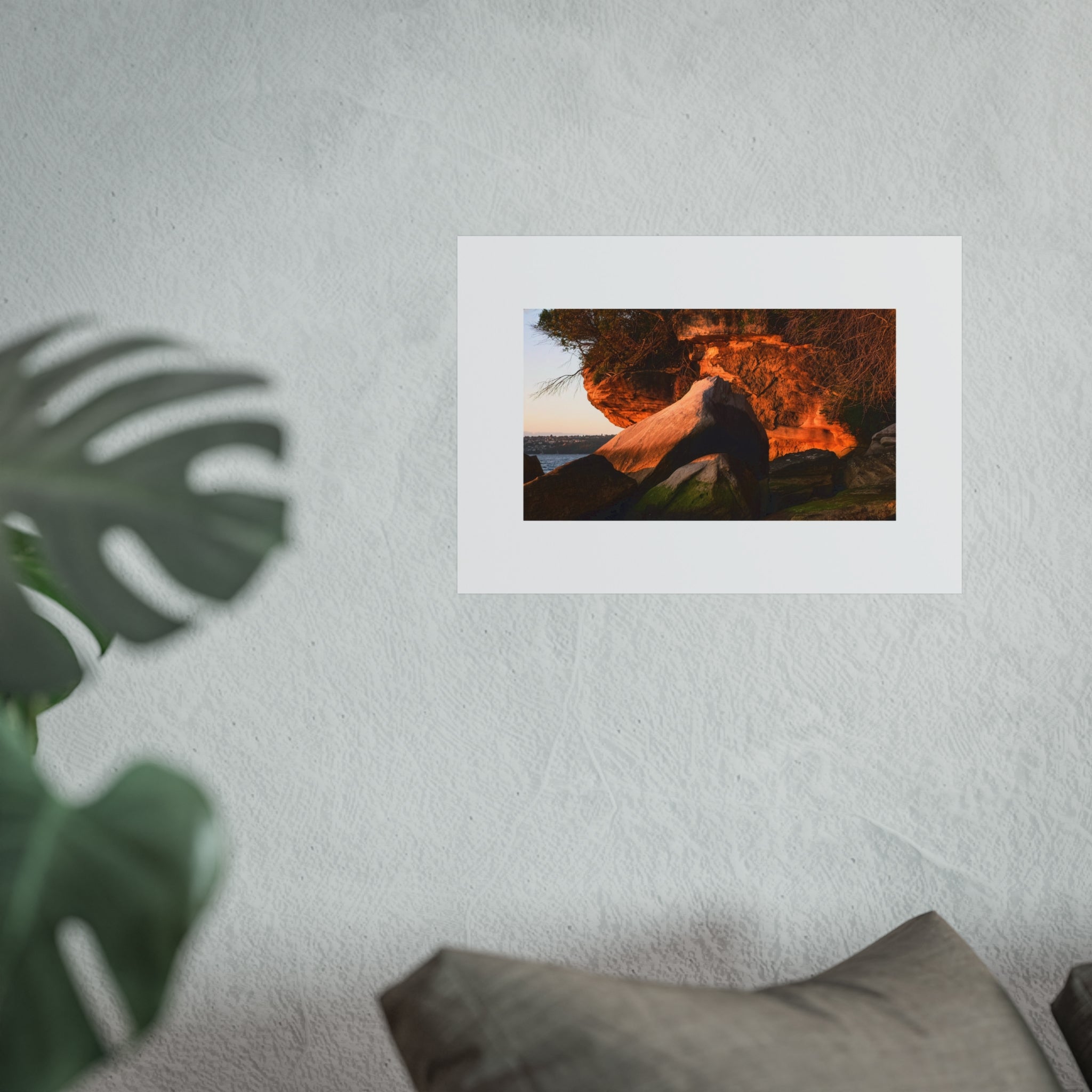 Coastal Rock Formation Print - Sydney Sandstone Photography