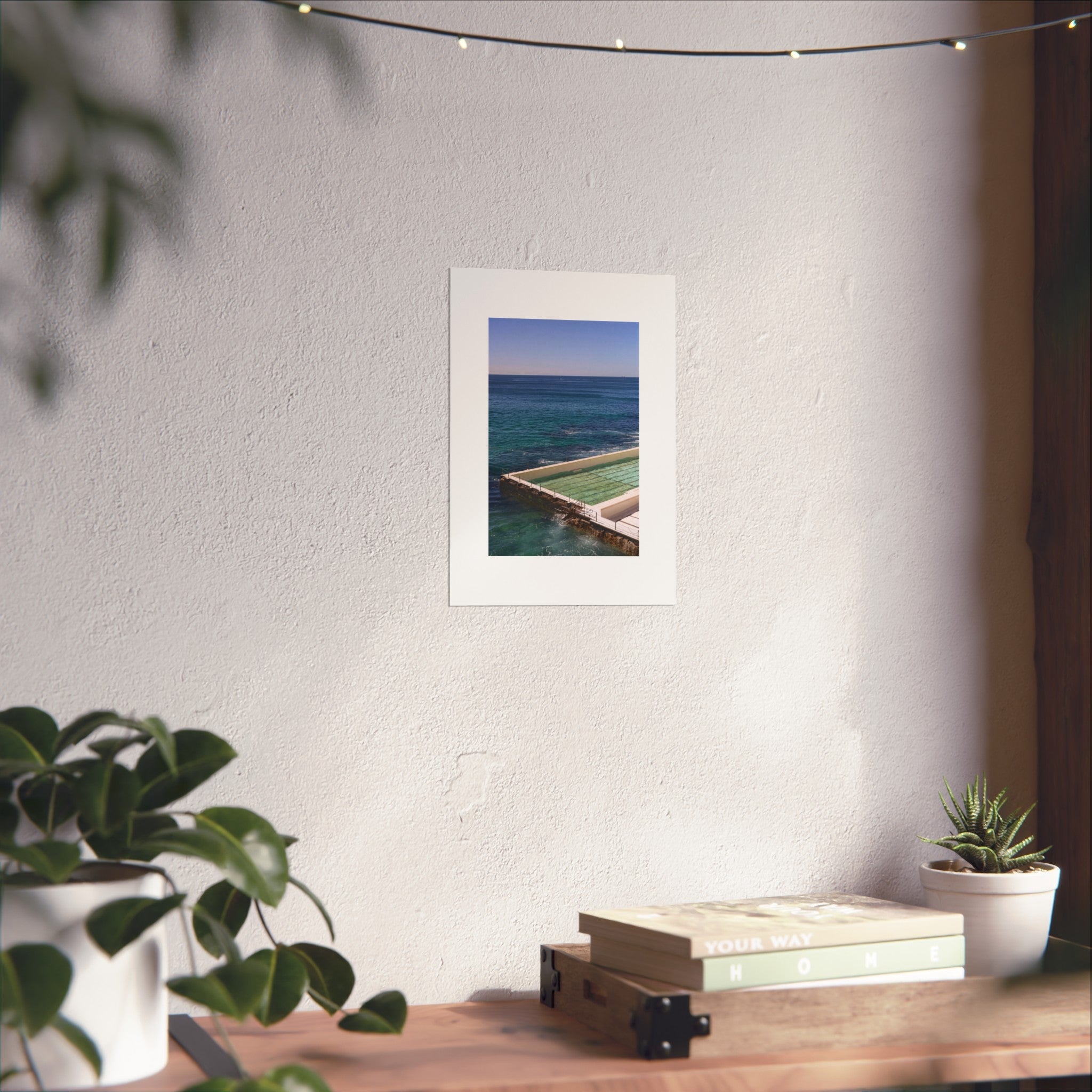 Ocean Pool Fine Art Print - Coastal Swimming Pool Photography
