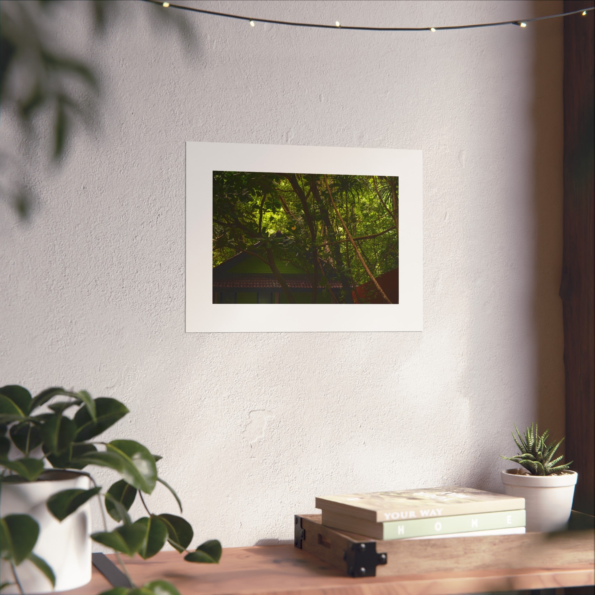 Jungle Canopy Fine Art Poster - Tropical Nature Photography Print