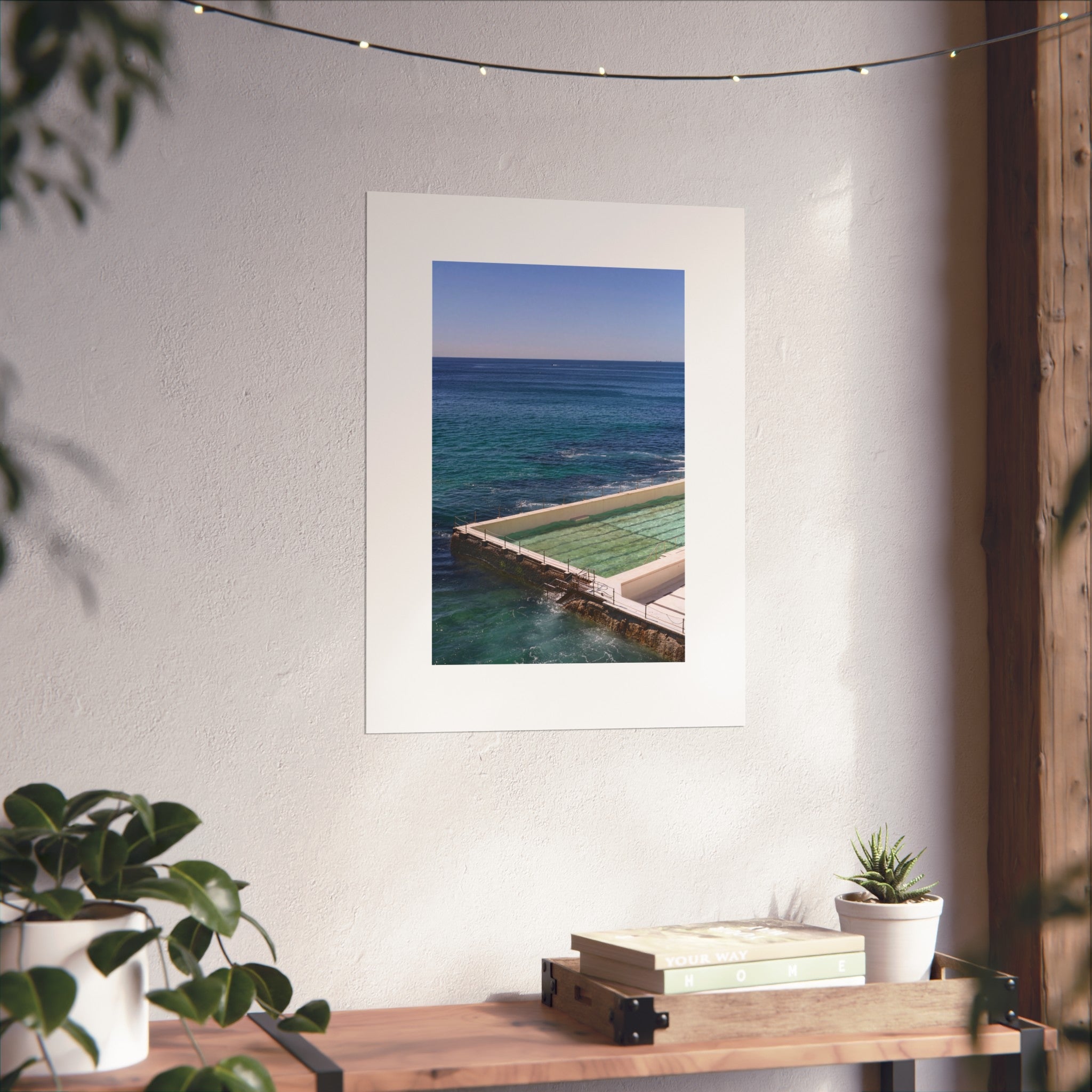 Ocean Pool Fine Art Print - Coastal Swimming Pool Photography