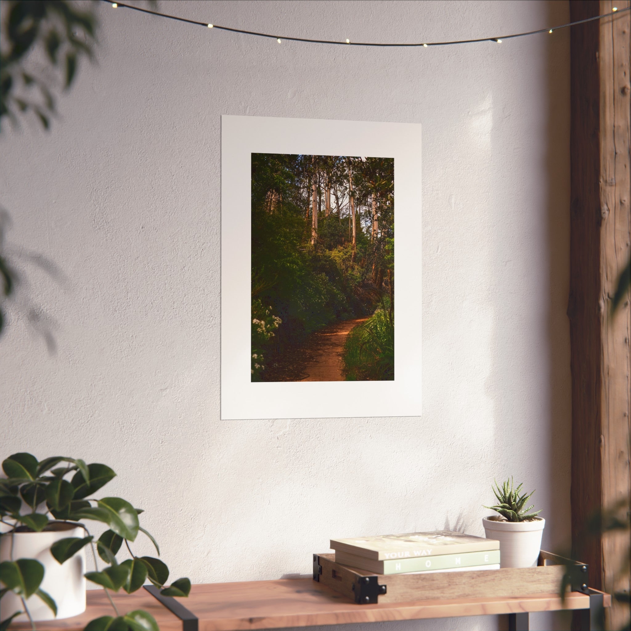 Forest Path Fine Art Poster - Blue Mountains Trail Photography