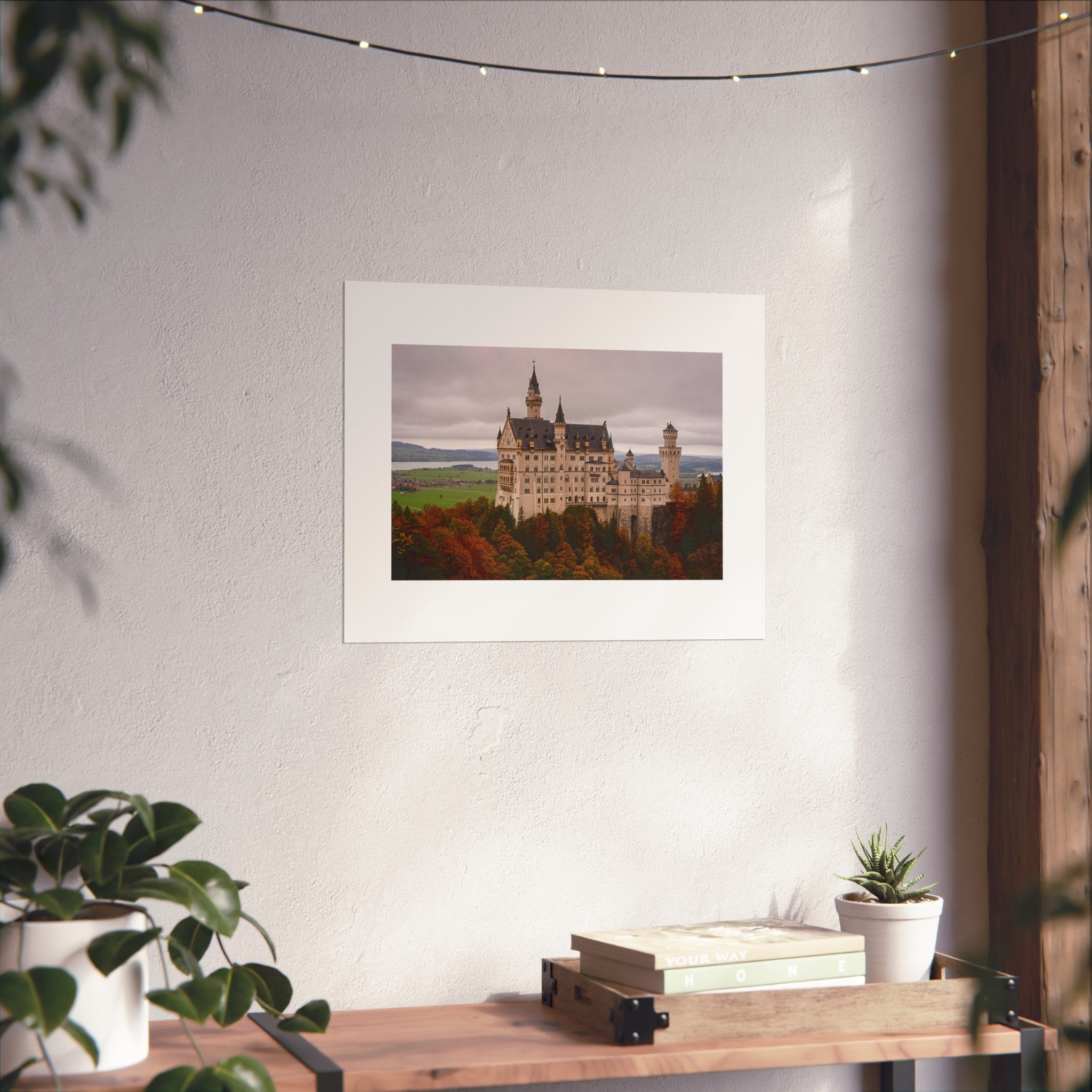 Autumn in Bavaria — Neuschwanstein Castle Photography Print
