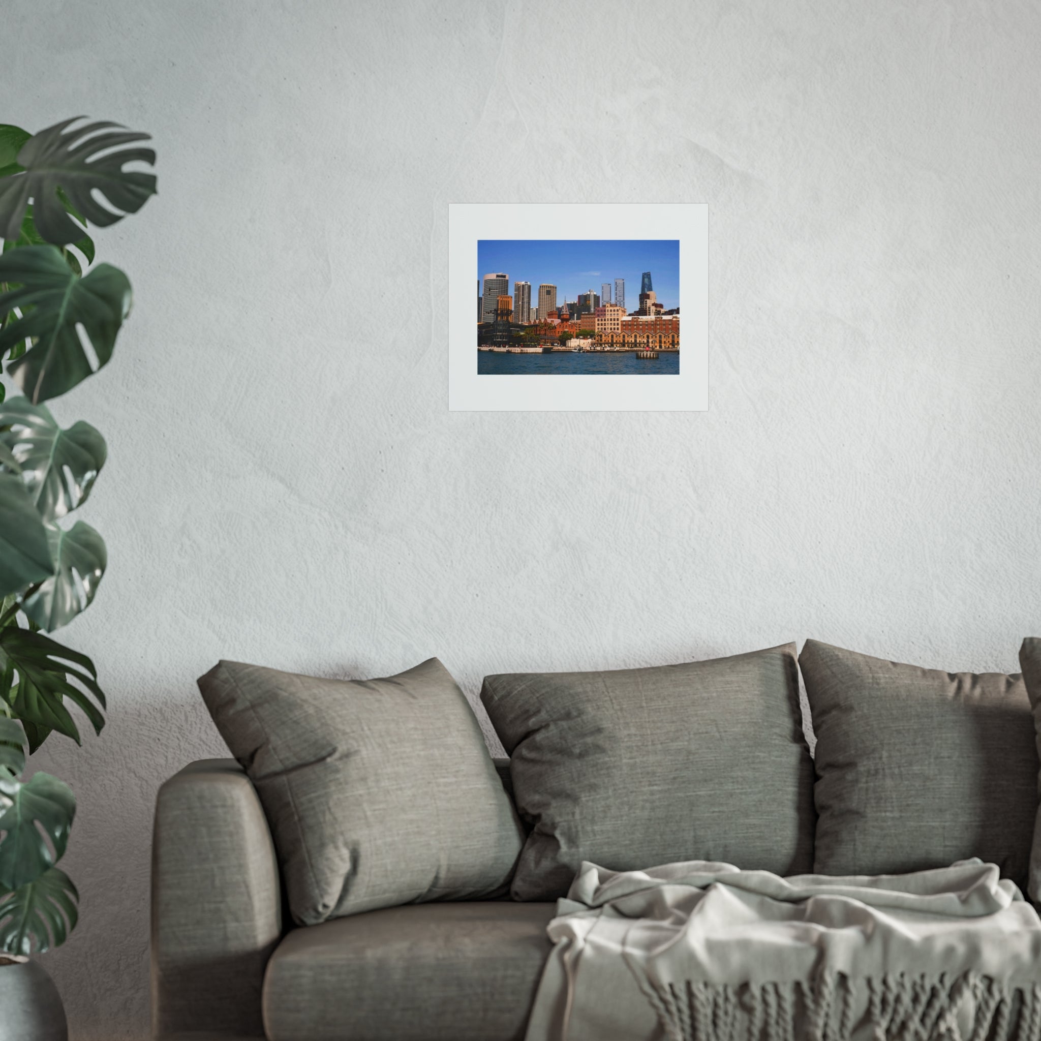 Sydney Skyline Fine Art Poster - Circular Quay Photography Print