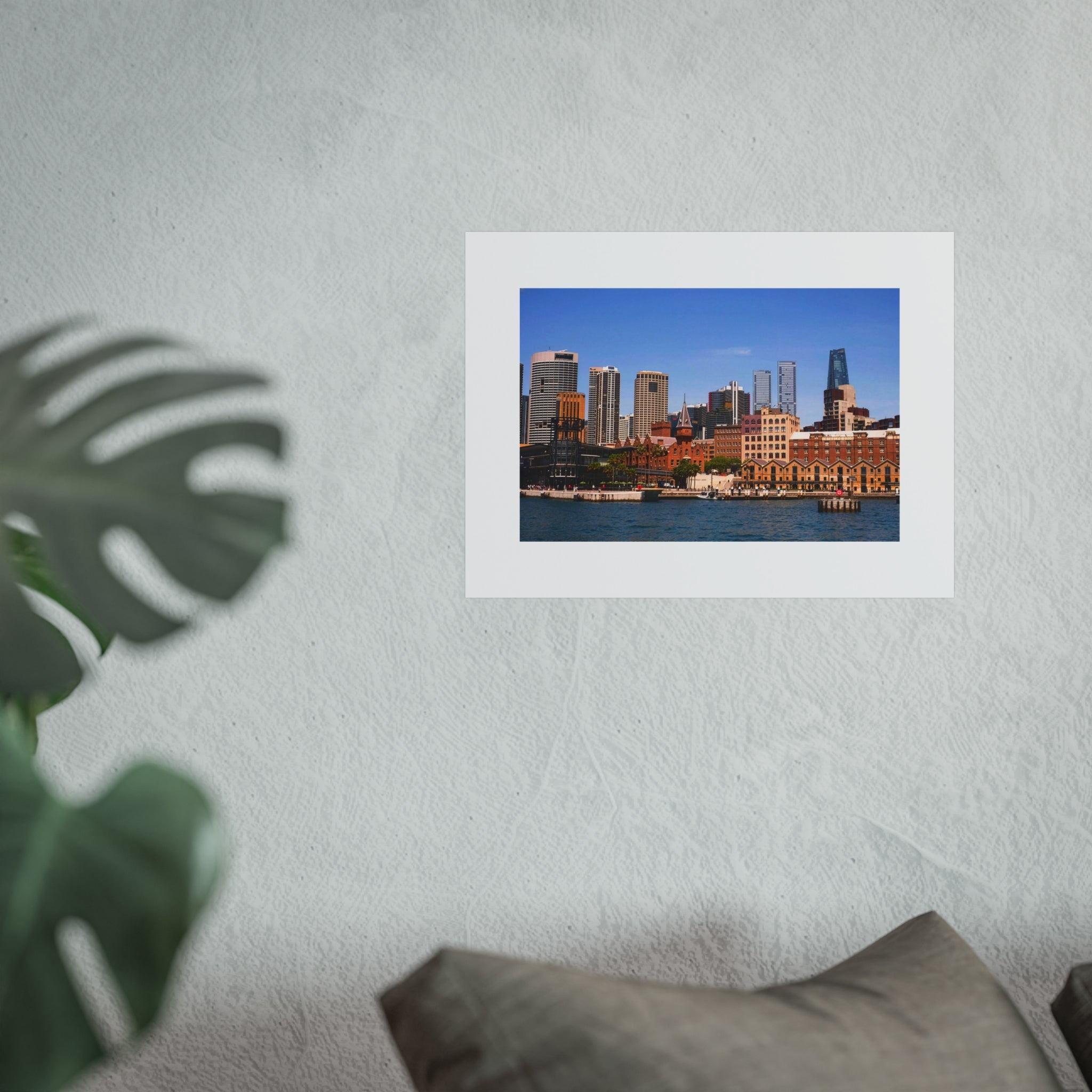 Sydney Skyline Fine Art Poster - Circular Quay Photography Print