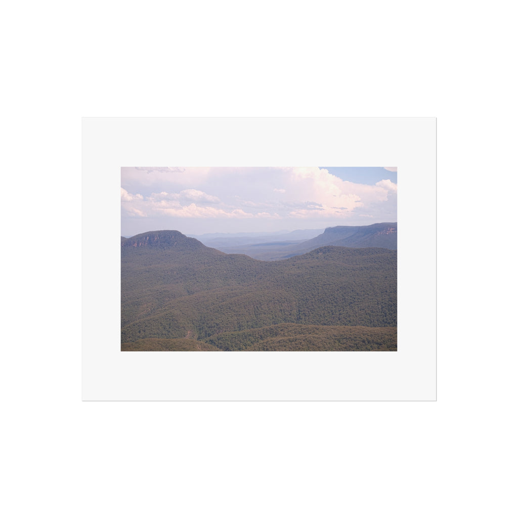 Blue Mountains Australia - Misty Valley Photography Print