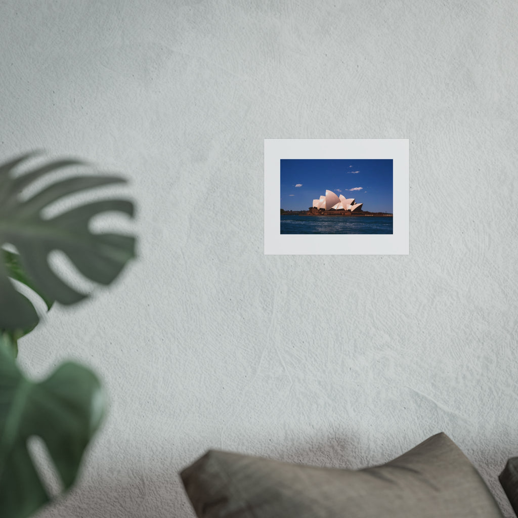 Sydney Opera House Fine Art Poster – Scenic Australia Wall Print