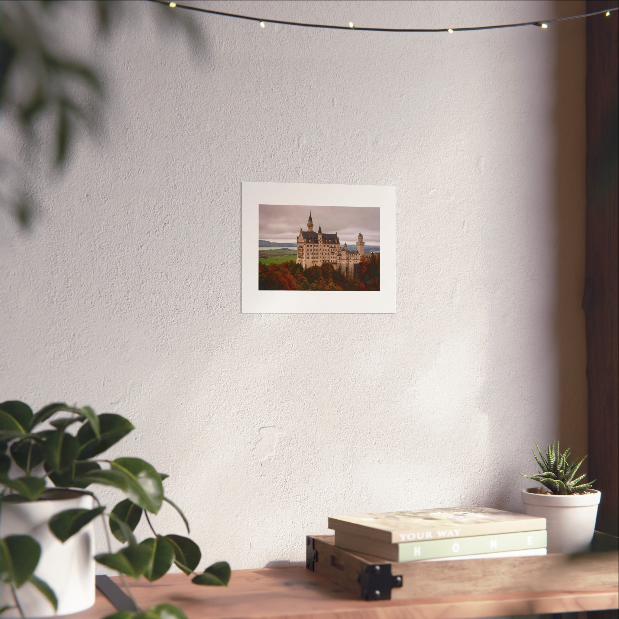 Autumn in Bavaria — Neuschwanstein Castle Photography Print