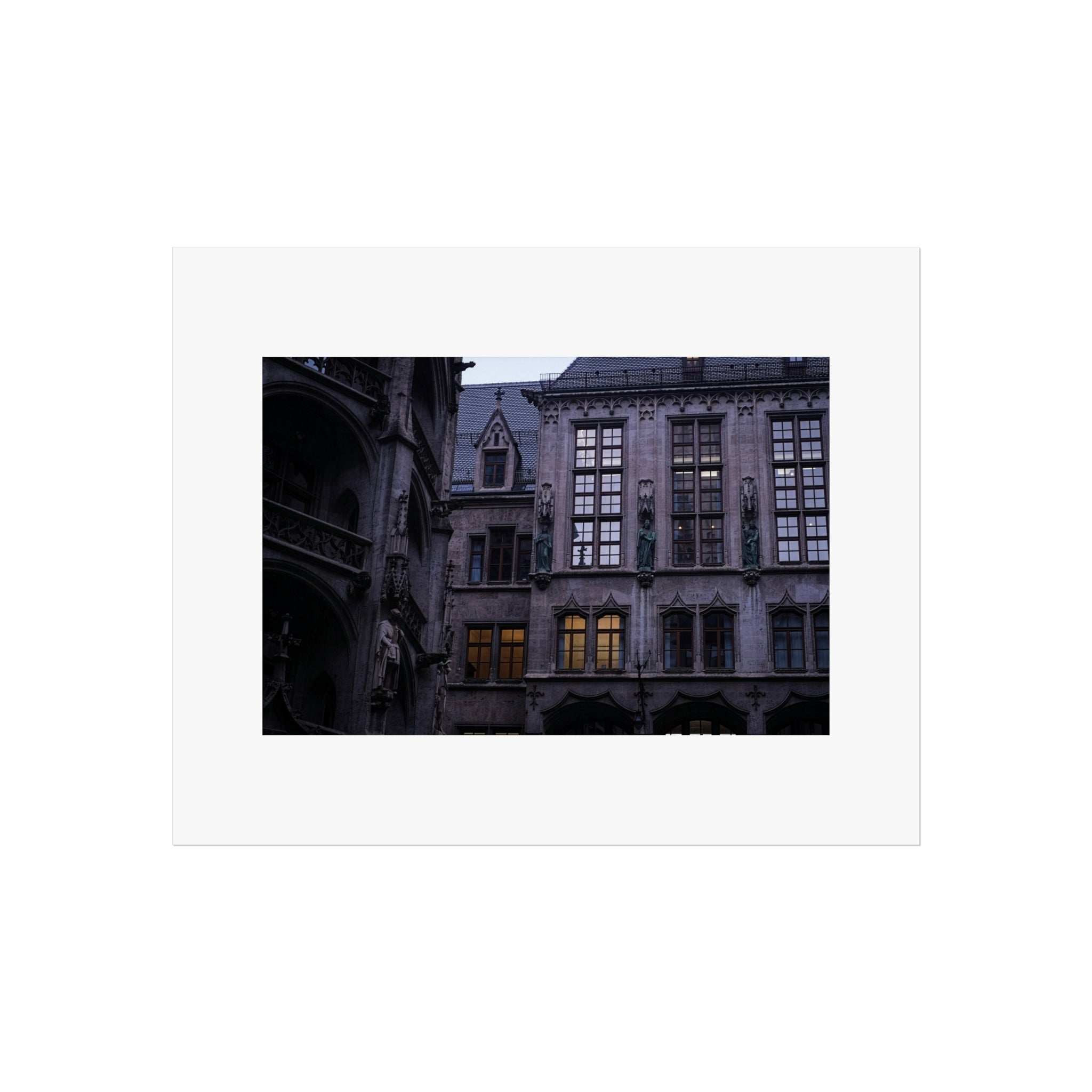 Medieval Architecture Fine Art Poster - Gothic Photography Print