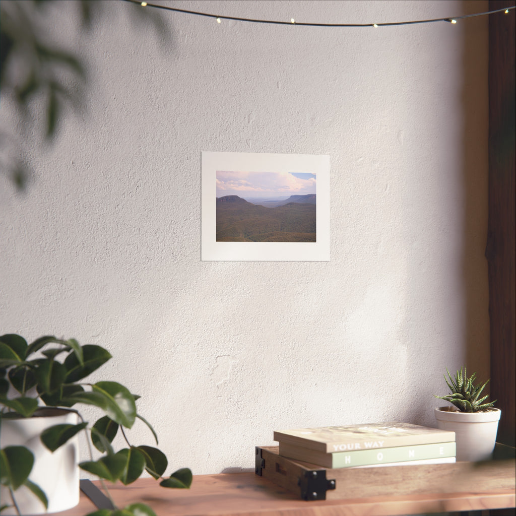 Blue Mountains Australia - Misty Valley Photography Print
