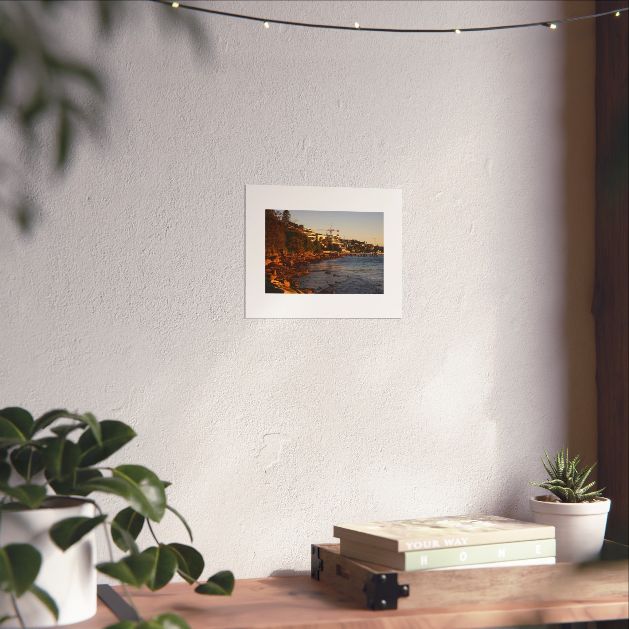 Sydney Harbor Shoreline Print - Coastal Photography Poster
