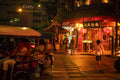 Bangkok Chinatown Night Photo - Red Lanterns Yaowarat Street