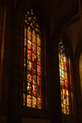 Gothic Cathedral Stained Glass Photo - Medieval Windows