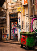 Melbourne Street Art Laneway Photo - Graffiti Sticker Culture