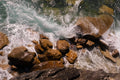 Aerial Ocean Rocks Photo - Golden Coastal Australia Waves