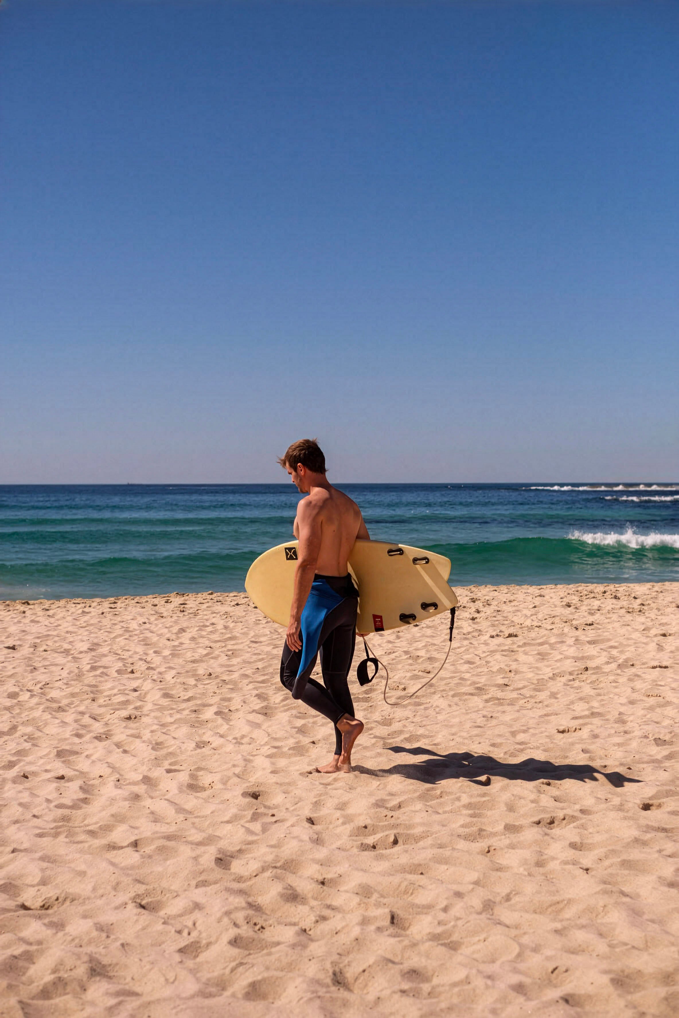 Australian Surfer Beach Photo - Surf Culture Portrait