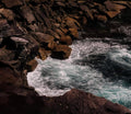Rocky Coast Australia Photo - Layered Sedimentary Coastal Rocks