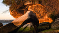 Sydney Harbour Natural Arch Photo - Sandstone Formation Australia