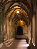 Gothic Corridor Zurich Photo - Vaulted Arches Switzerland
